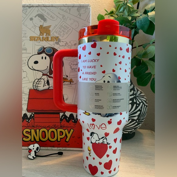 Snoopy 40oz Stanley tumbler - Picture 4 of 7